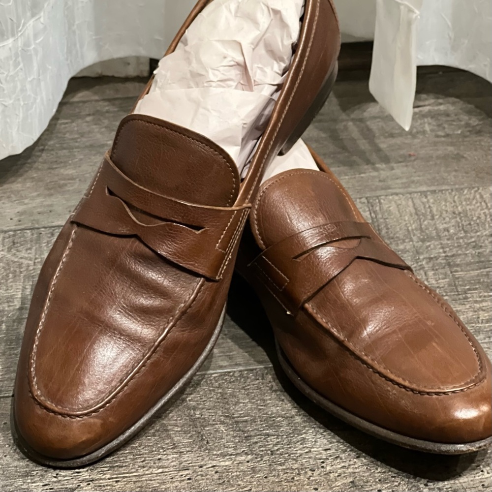 EUC Gravati Leather Men’s Loafers, Size 9.5 M